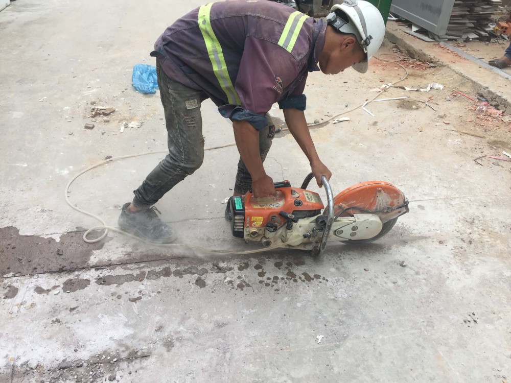 Khoan Cắt Bê Tông Bàu Bàng Bình Dương